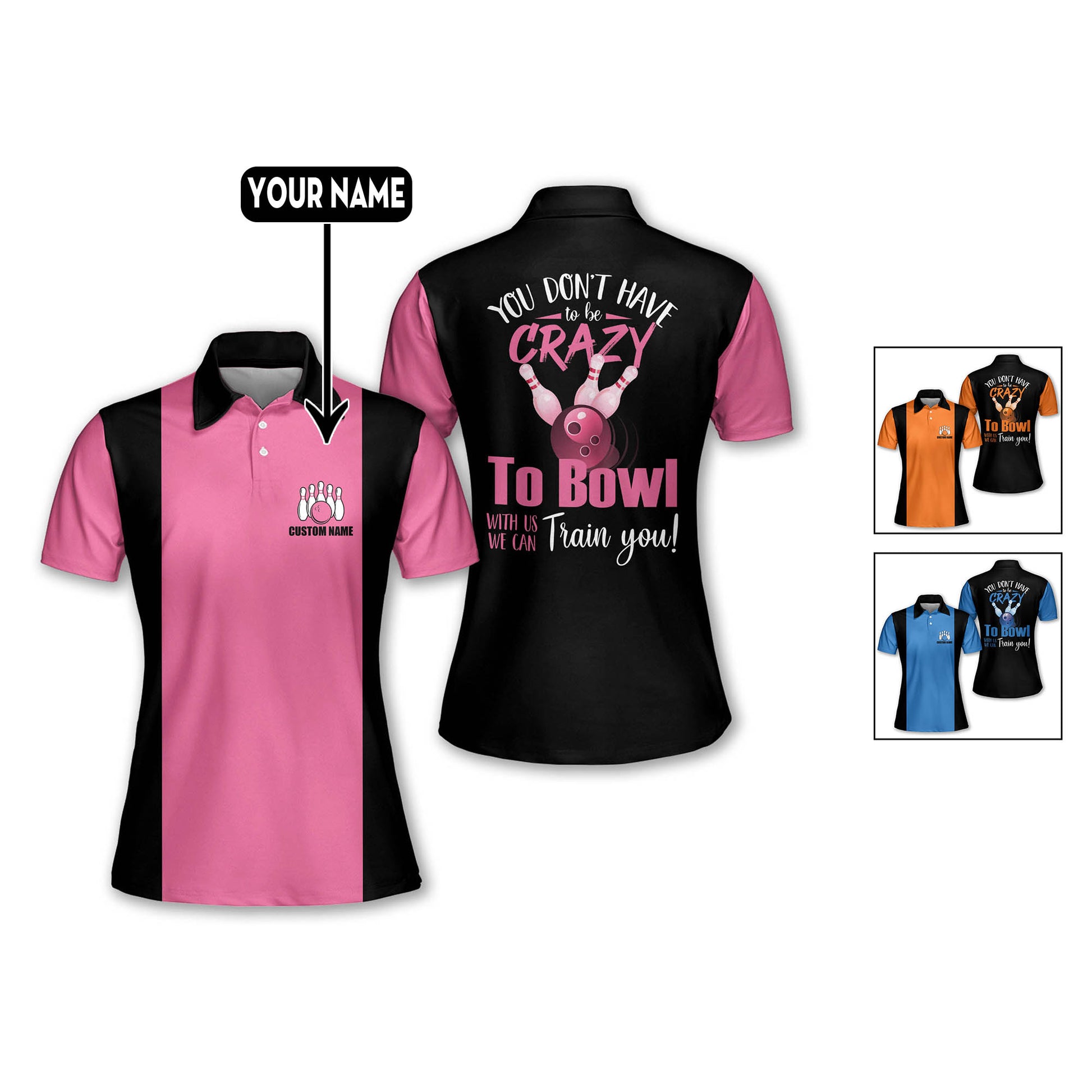 womens bowling shirts