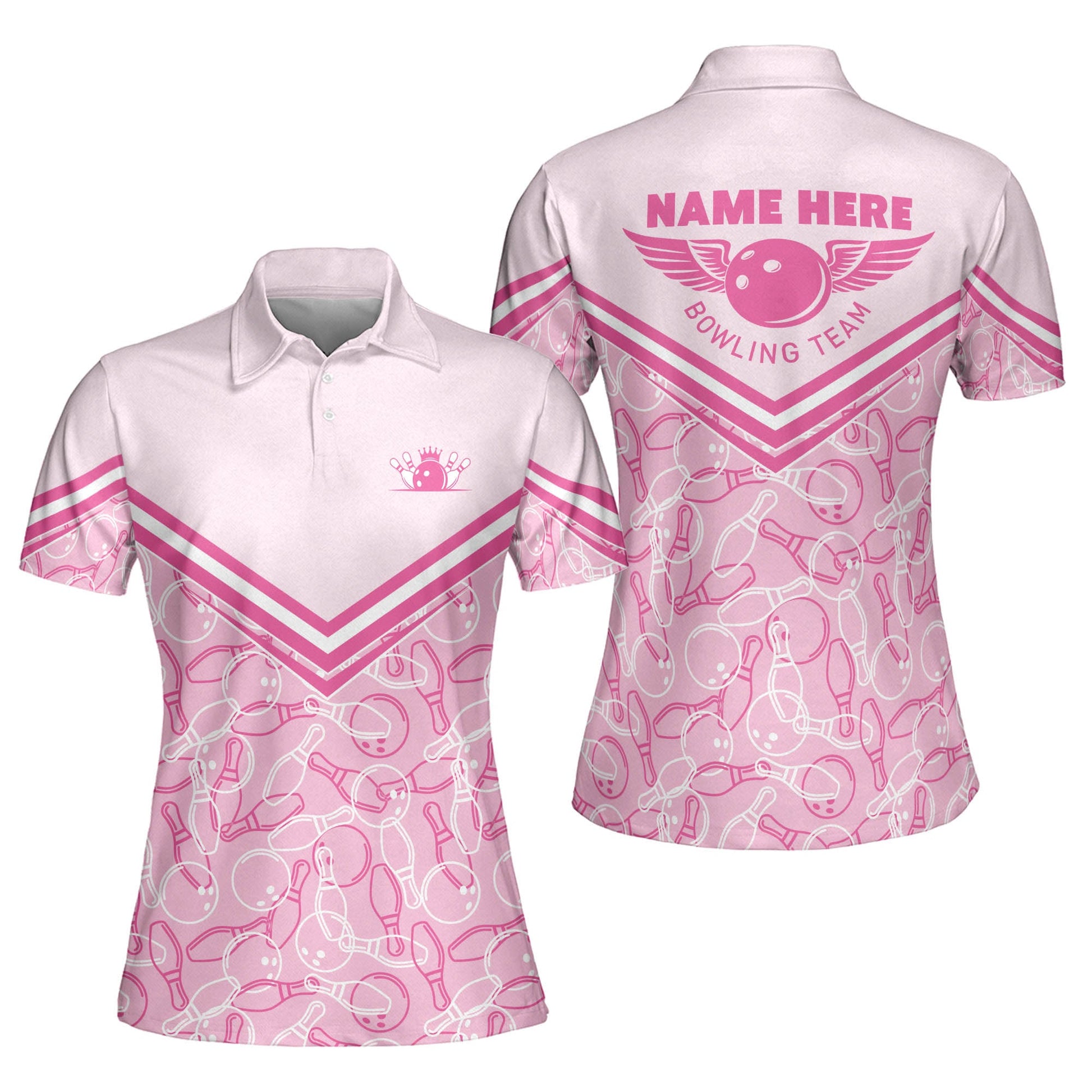 Custom Bowling Polo Shirts For Women Custom Bowling Team Shirts Ideas