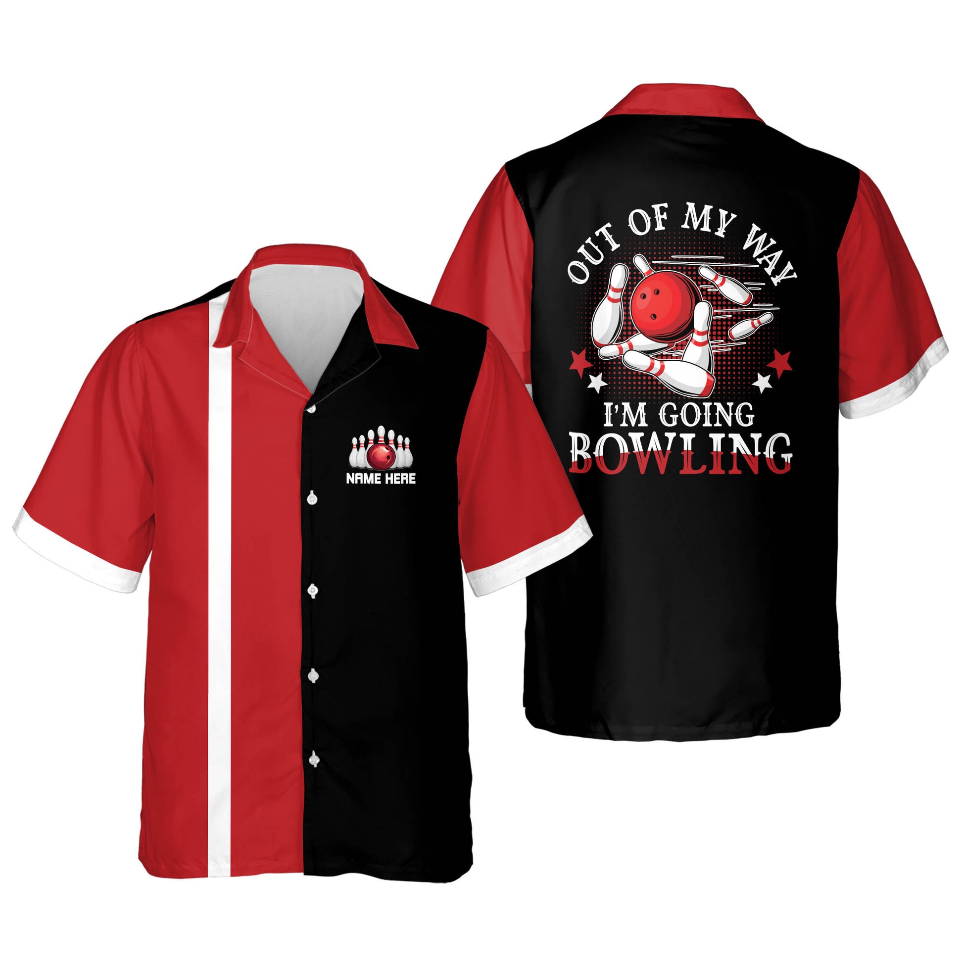  Personalized Bowling Shirt, Bowling Shirts for Men